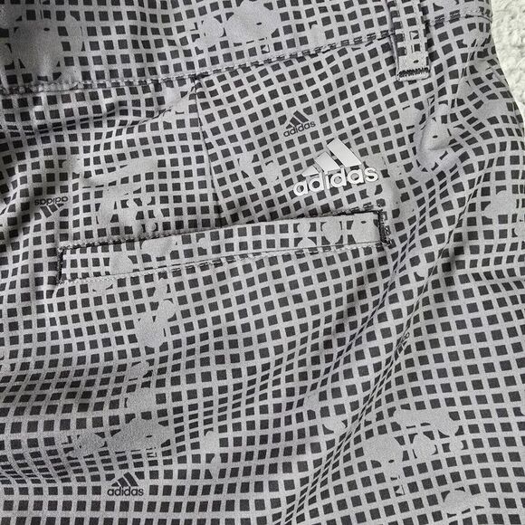 ADIDAS ALL OVER PRINT SHORTS GOLF SZ 38 12" INSEAM ADVISORY & ULTIMATE 365‎ - Picture 6 of 13
